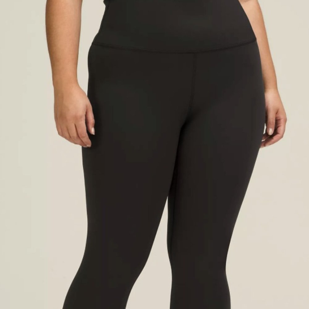 Black 25" Lululemon Leggings